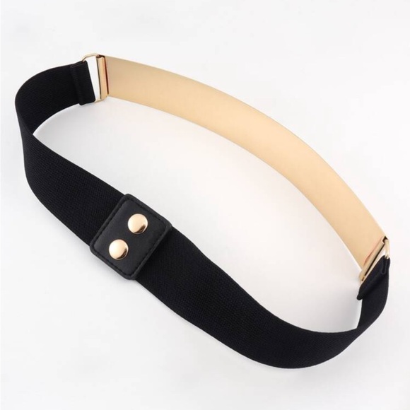 Zara limited edition stretchable with gold metallic combination belt - Picture 5 of 10